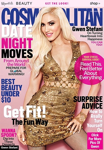 Gwen Stefani for Cosmopolitan