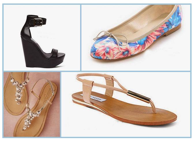 Beach Wedding Footwear
