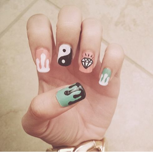 Hipster Nail Art