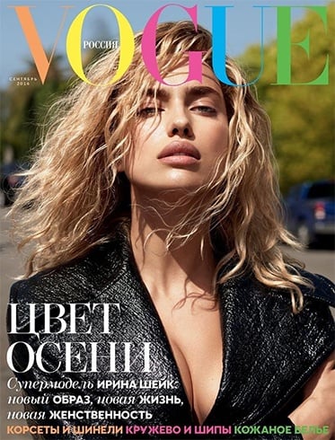 Irina Shayk for Vogue