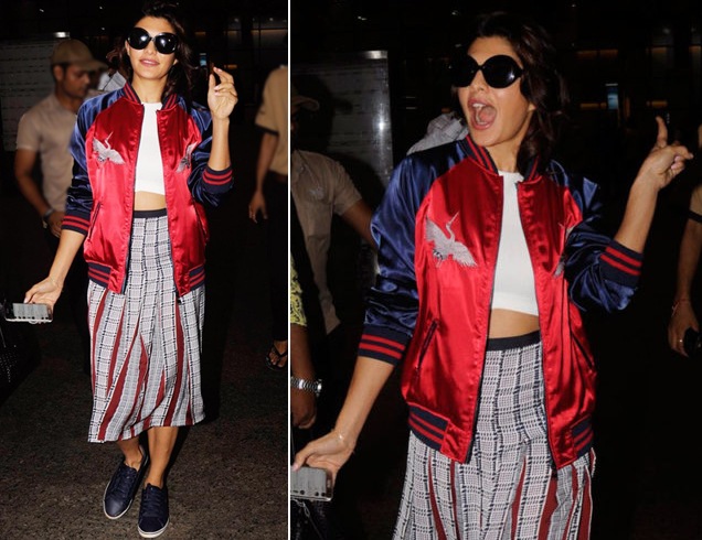 Jacqueline Fernandez Airport Fashion Styles