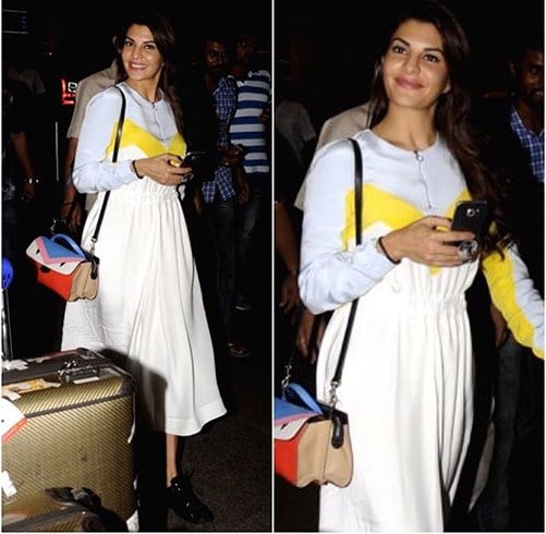 Jacqueline Fernandez Airport Styles