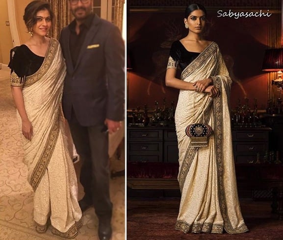 Kajol In Sabyasachi sari