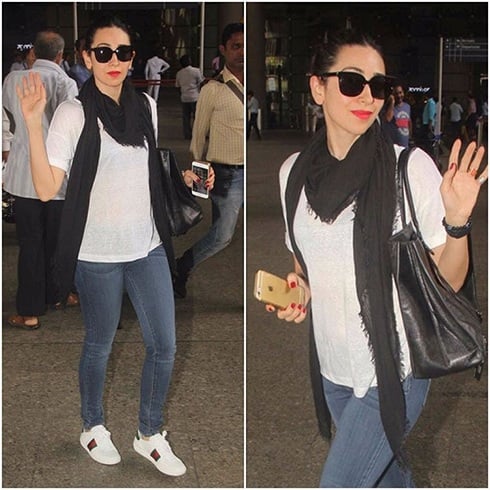 Karishma Kapoor Airport Fashion