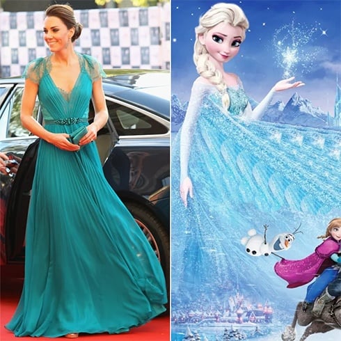 Kate Middleton Disney Princess Style