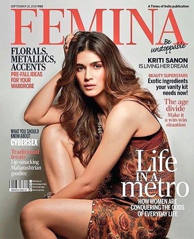 Kriti Sanon On Femina