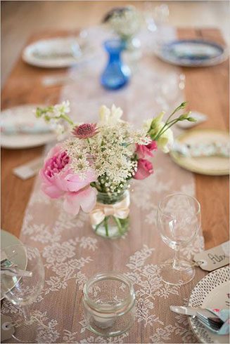 Lace Curtains For Table Runners