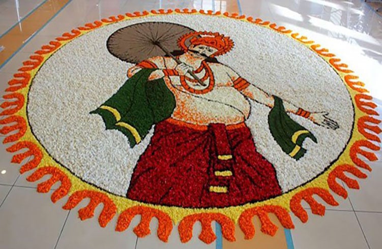 تصاویر Onam Pookalam