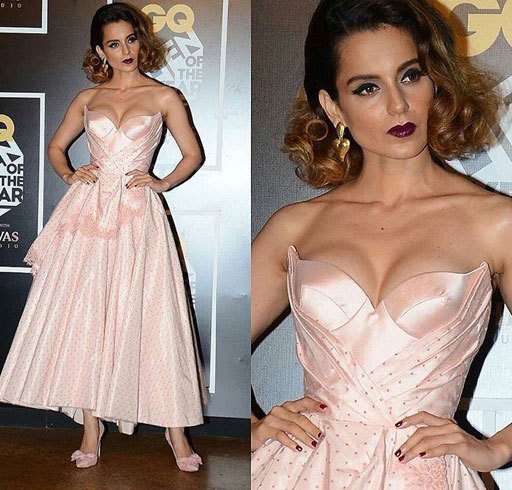 pretty pink kangana ranaut