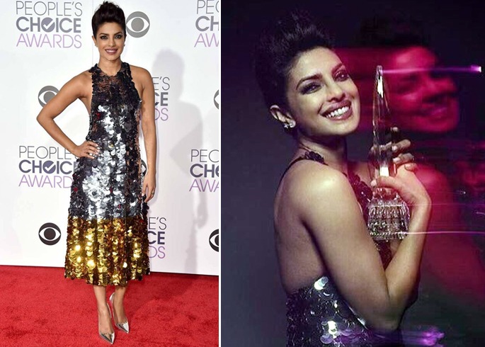 Priyanka Chopra At Peoples Choice Awards 2016