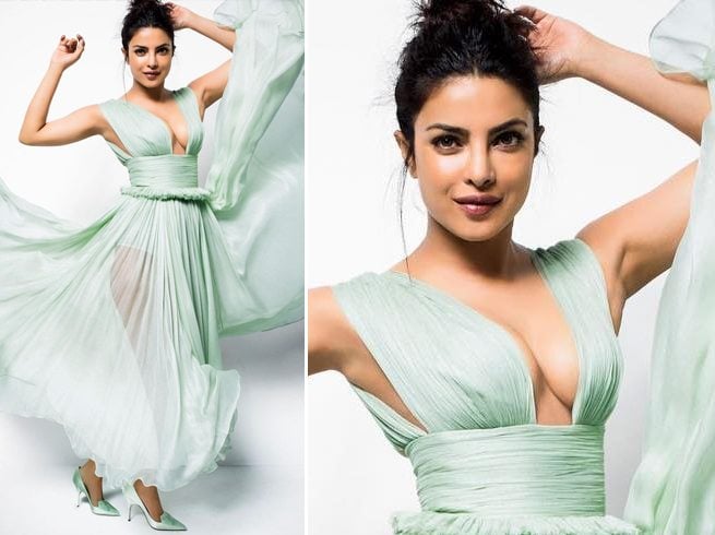 Priyanka Chopra in Maria Lucia Hohan