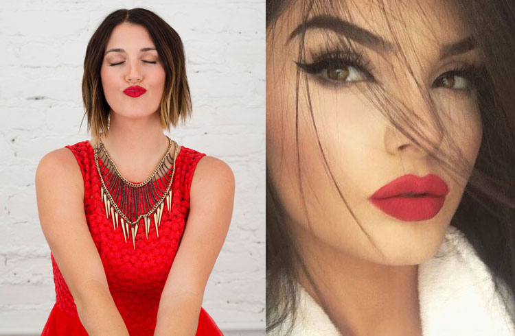 Red lips