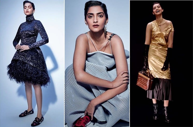 Sonam Kapoor Photoshoot On Elle