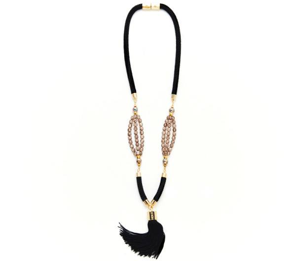 Taj Mahal Tassel Necklace