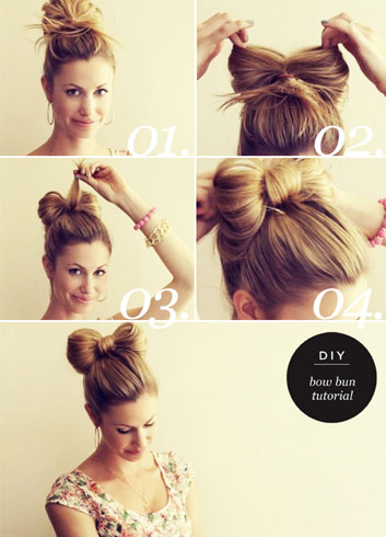 The Pretty Bow Bun