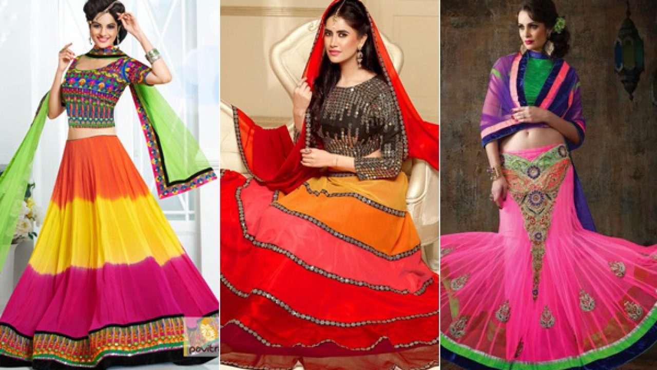 top ghagra choli