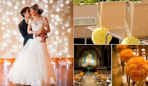do it yourself wedding decorations