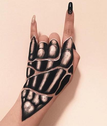 Hand Makeup Designs