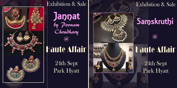 jewelry pieces at Jannat by Poonam Choudhary and Samskruthi