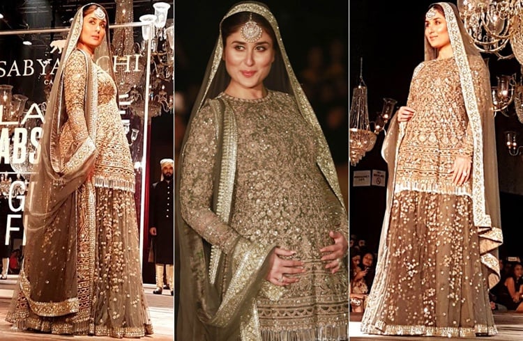 kareena kapoor ramp walk during pregnancy