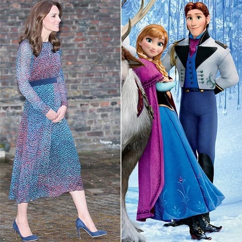 kate middleton look alike disney princess