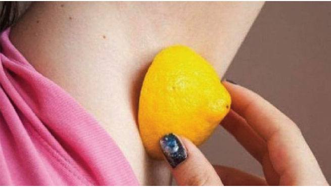 lemon for armpits