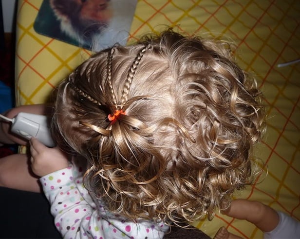 Toddler Hairstyle For Curly Hair