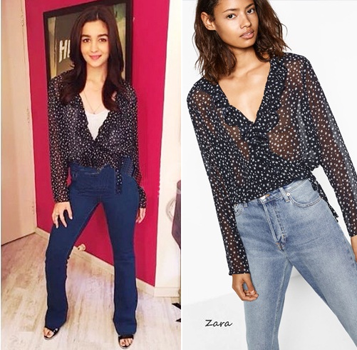 Alia Bhatt In Zara