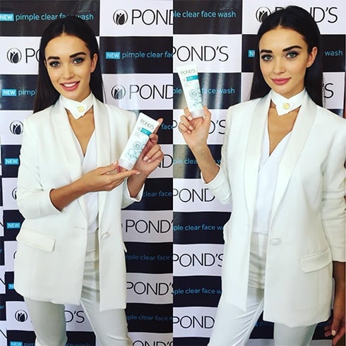 Amy Jackson At Ponds Event