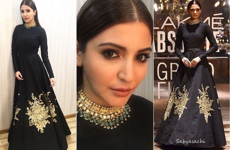 Anushka Sharma In Sabyasachi