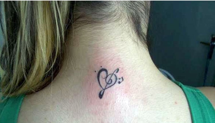 Back Neck Tattoo