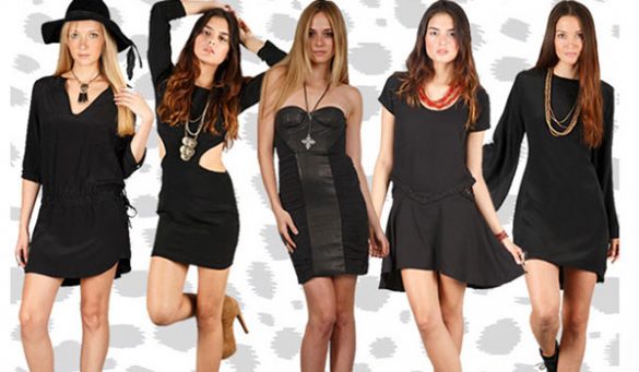 Black Dress With Girls