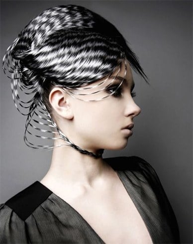 Black White Hair Styles