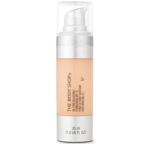 Body Shop Oil Free Balancing Foundation Spf 15