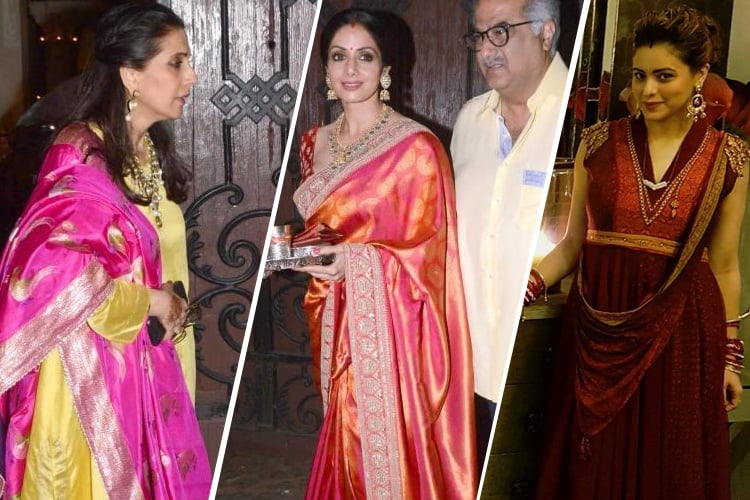 Bollywood Dresses Up for Karva Chauth