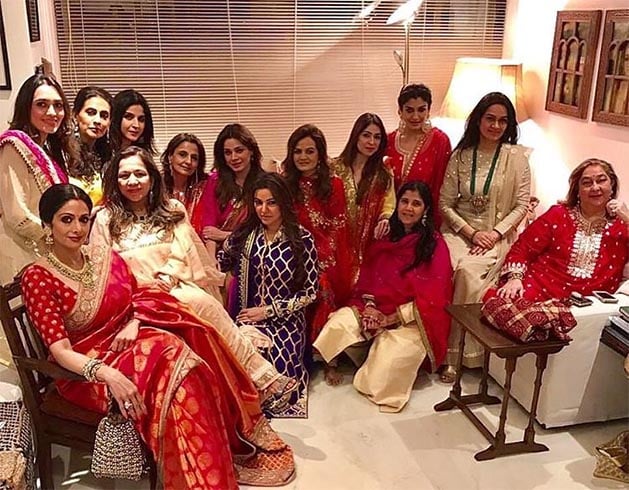 Bollywood Dresses Up For Karva Chauth