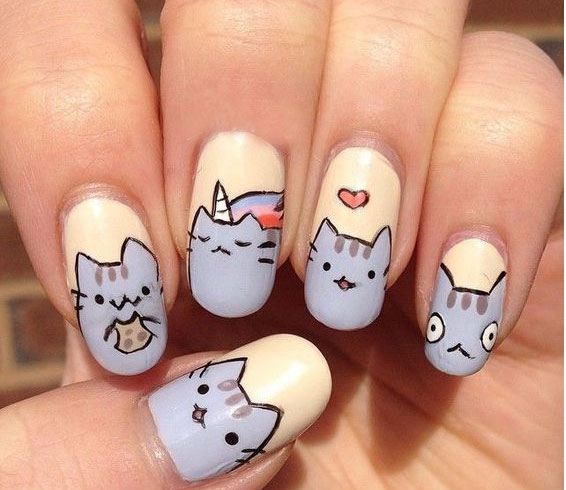 Emoji Nail Art For Phone Addicts