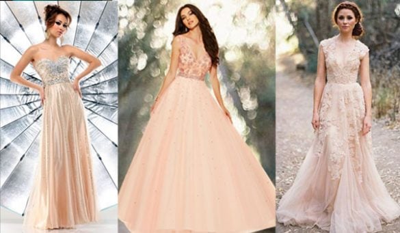 Champagne Pink Dress