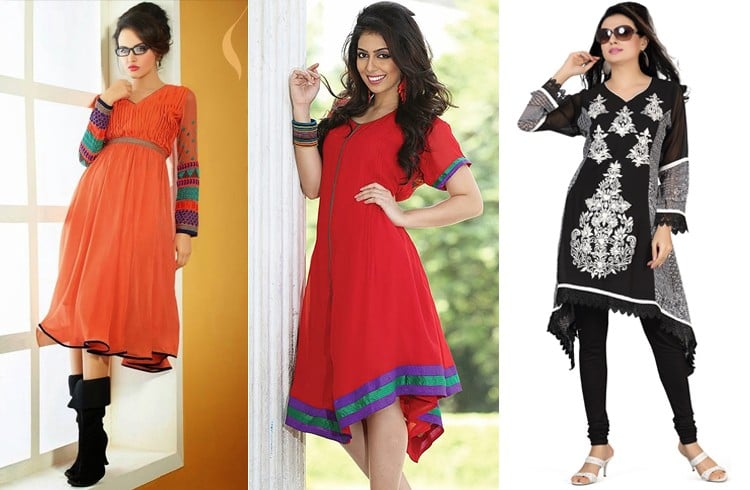 Chiffon Kurtis