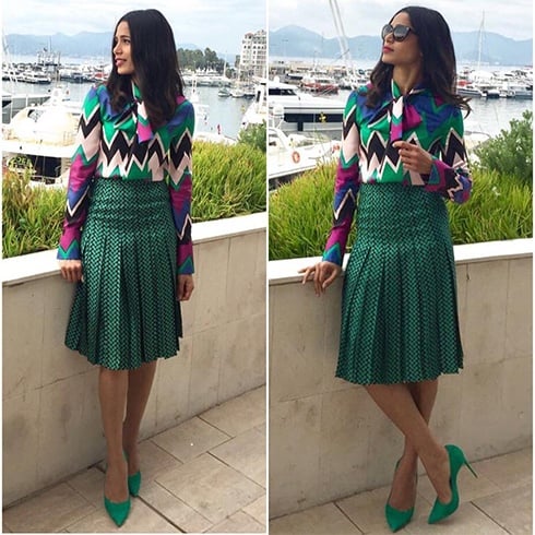 Freida Pinto In House Of Ferragamo