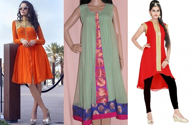 Indo-western Style Kurtis