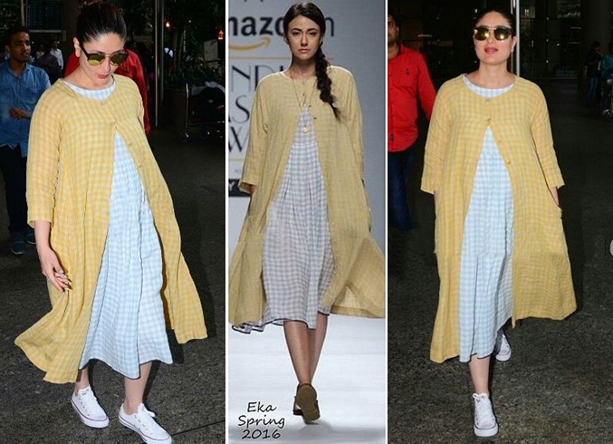 Kareena Kapoor In Ekaco Airport