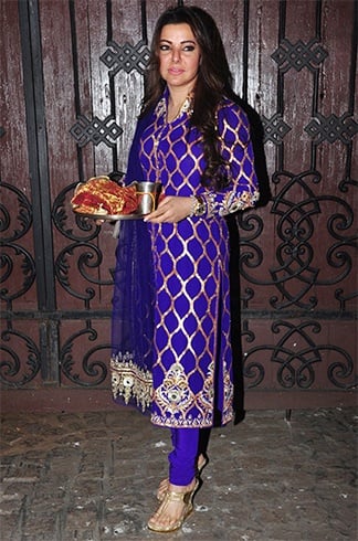 Kaykasshan Patel Dresses For Karva Chauth