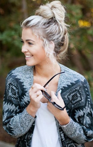 Messy Top Knot