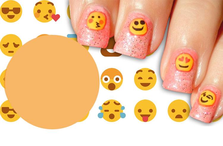 Nail Painting Emoji