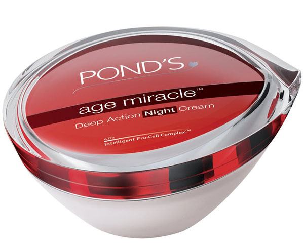 ponds age miracle deep night action cream