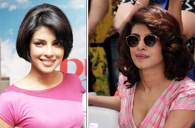 Priyanka chopra hair cut