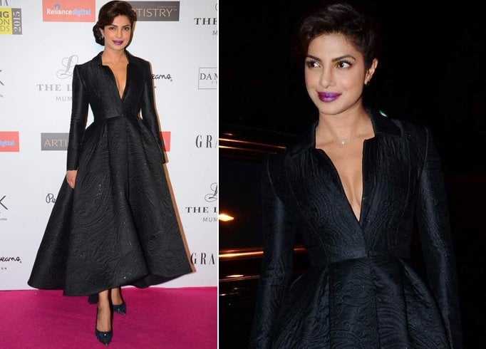 Priyanka red carpet