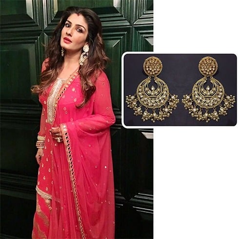 Raveena Tandon Dresses For Karva Chauth