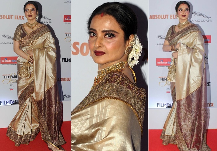 Rekha Sari Style